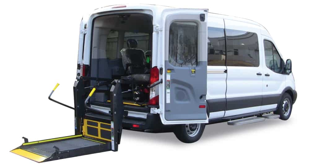 SmartFloor Wheelchair Van With Moveable Seats | CommTrans